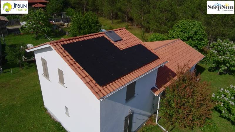 Installation photovoltaïque en autoconsommation au Porge en Gironde