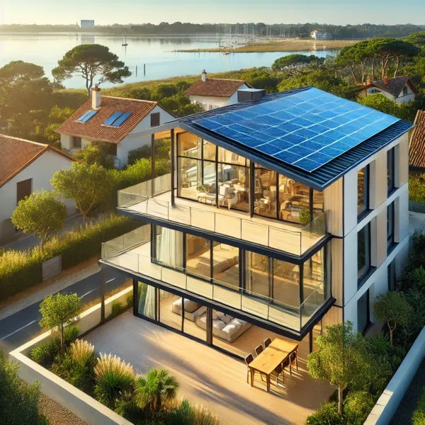 Étude, conception et installation de panneaux photovoltaïques pour les particuliers sur le Bassin d'Arcachon et Bordeaux en Gironde
